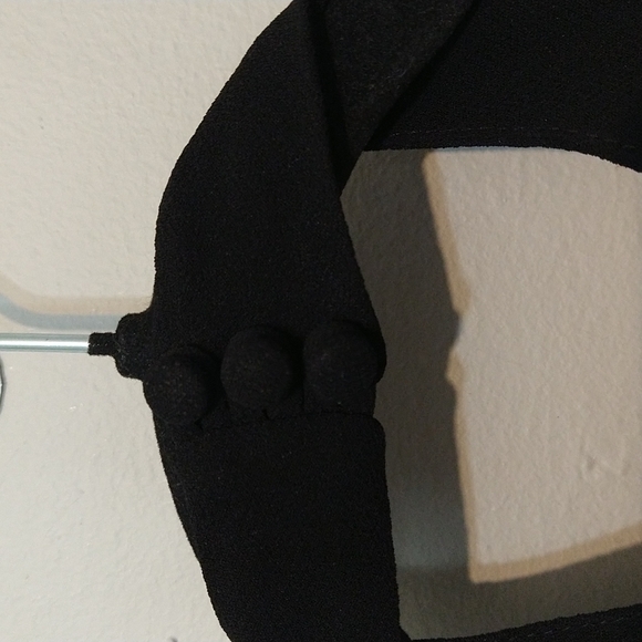 Vintage floral 2 pieces set Golden and black - Picture 3 of 6